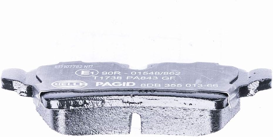 HELLA PAGID 8DB 355 013-661 Bremsbelagsatz - T1738 - Dicke/Stärke: 17mm - Bremssystem: Lucas - für V