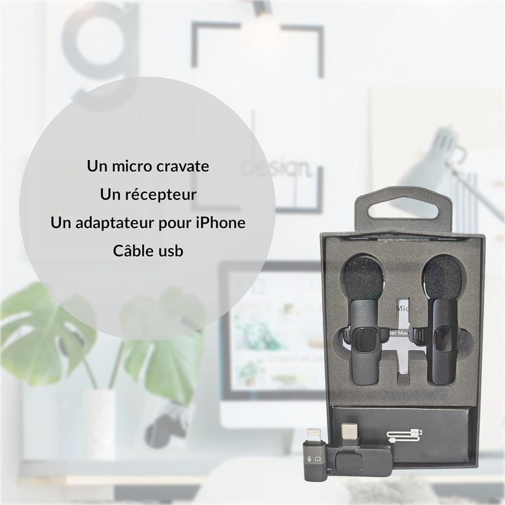 Jk products shopping online Kabelloses Lavalier-Mikrofon, kompatibel mit Apple iPad, Android, iOS, S