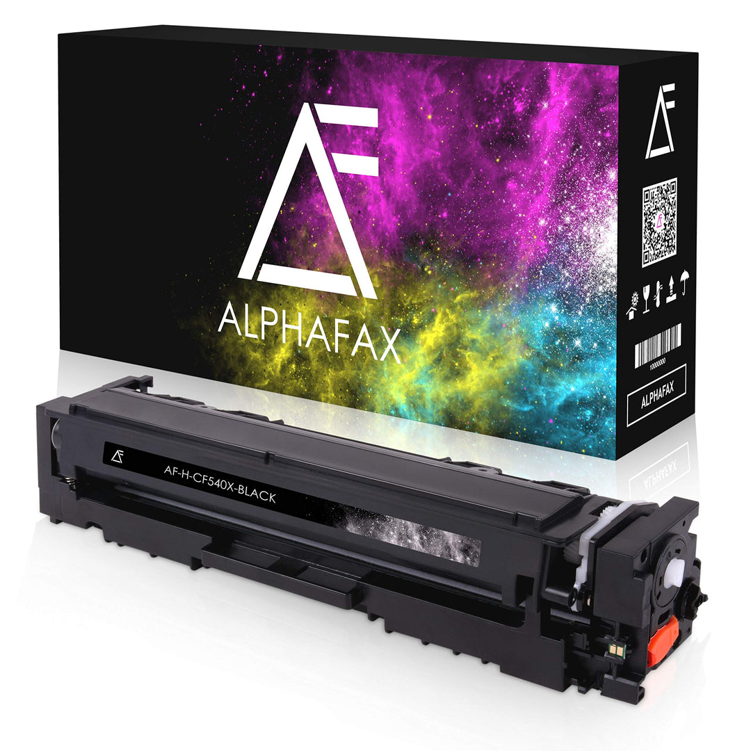 Alphafax XL Toner ersetzt HP 203X CF540X Schwarz