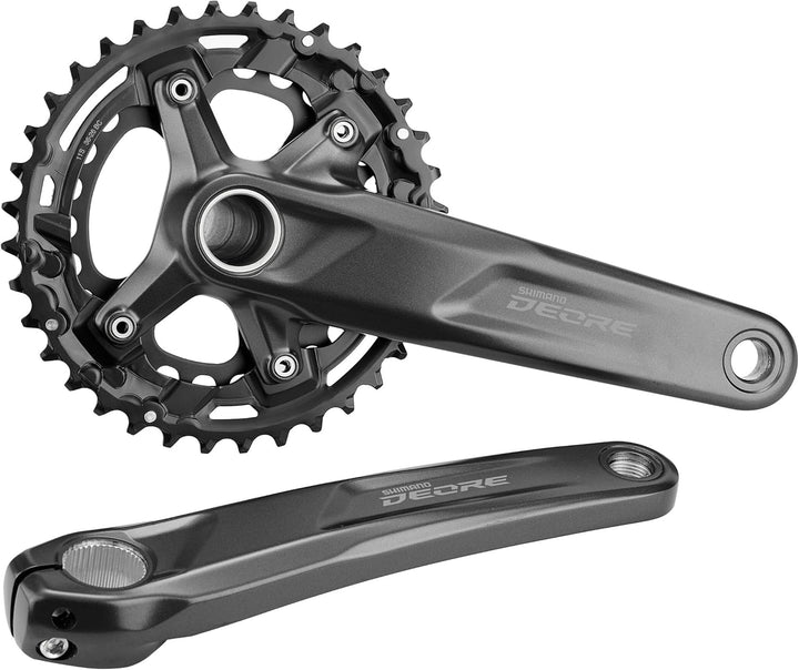 Shimano Unisex – Erwachsene Deore Kettenradgarnitur, Schwarz, Einheitsgrösse