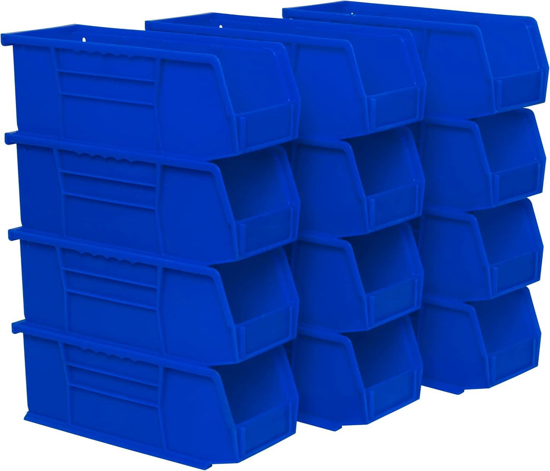 Akro-Mils 30224 AkroBins Plastic Storage Bins, Space-Saving Stackable Bins for Garage, Pantry, Craft