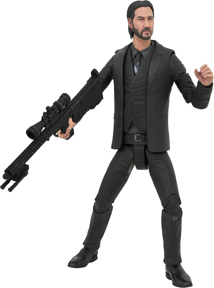 JOHN WICK Diamond Select Toys Select Black Suit Figure, Mehrfarbig, einheitsgrösse, OCT192538