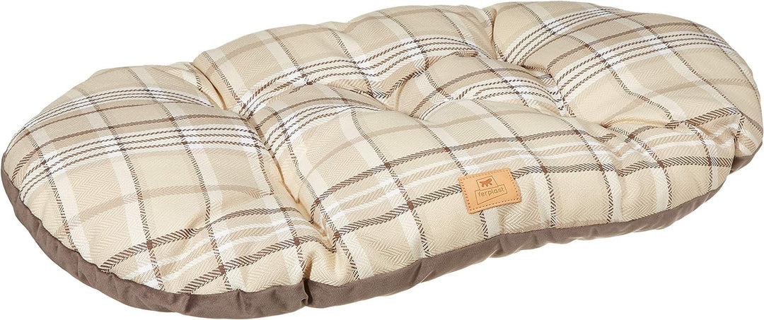Ferplast Hundebett Hundekissen Katzenkissen Hundesofa für kleine Hunde, Katzenbett, 78 x 50 x 15 cm
