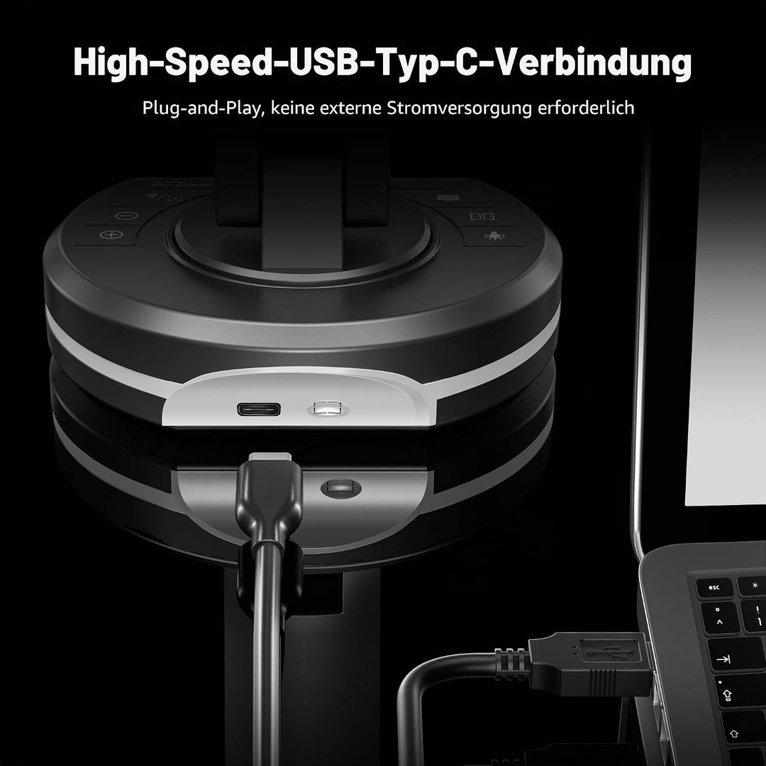 JOYUSING 13 Megapixel Dokumentenkamera und Visualizer USB, Vorlagen bis A3, LED Licht, AutoFocus, fü