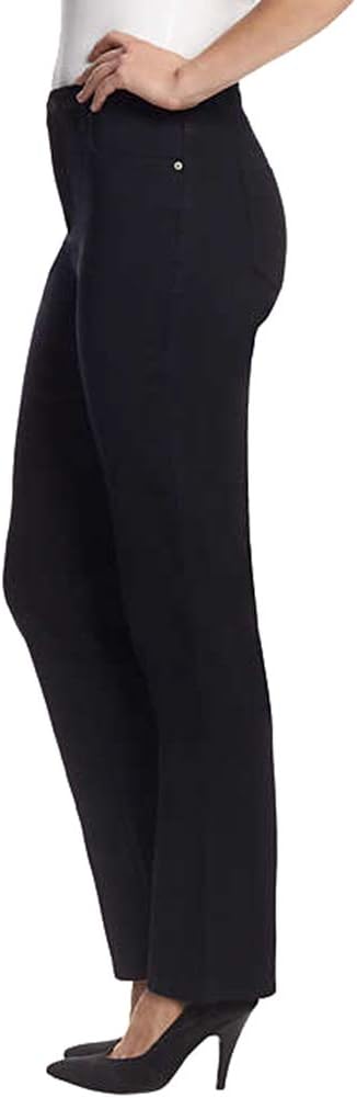 Gloria Vanderbilt Damen Amanda Classic Tapered Jeans 40 Kurz Schwarz-ds, 40 Kurz Schwarz-ds