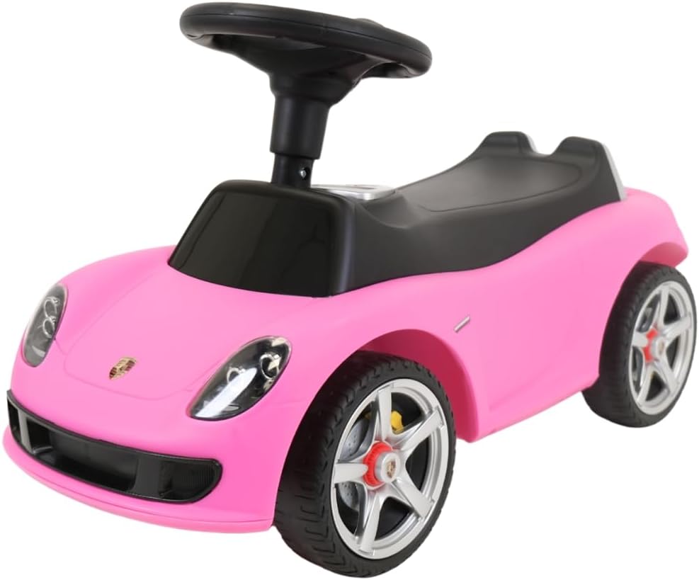 Bandits & Angels Porsche Carrera GT Rutshauto ab 1 Jahr für Jungen und Mädchen – Funktionierende Sch