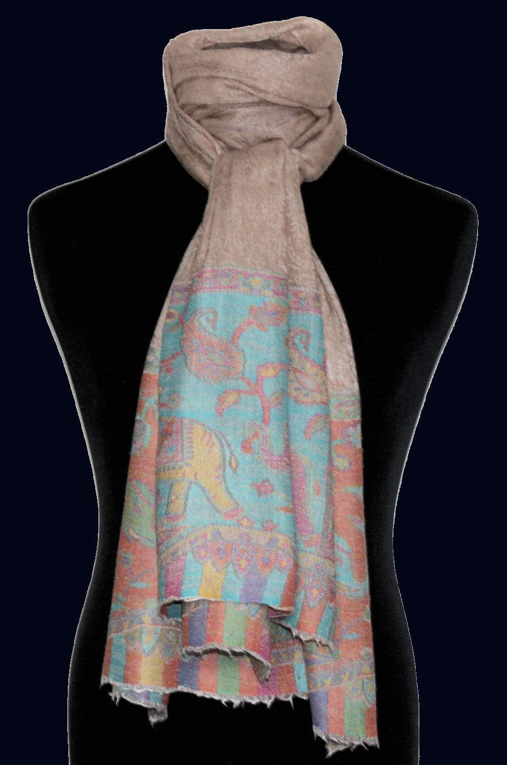 Lorenzo Cana Pashmina Schal Schaltuch 100% Kaschmir Kaschmirschal Kaschmirtuch Damenschal gewebt meh