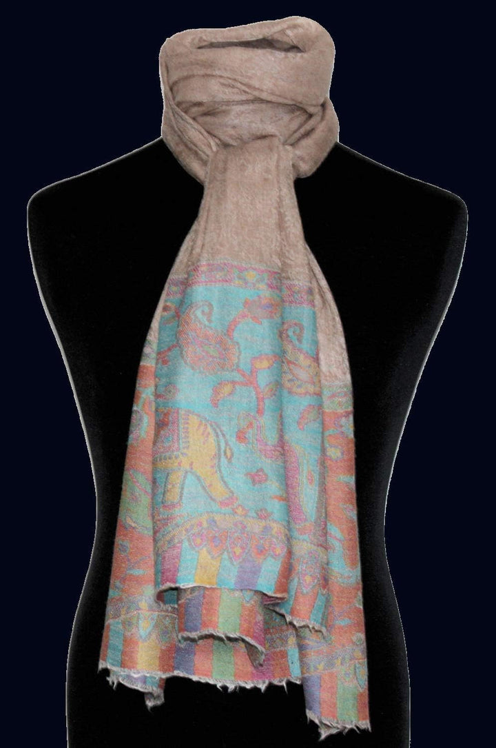 Lorenzo Cana Pashmina Schal Schaltuch 100% Kaschmir Kaschmirschal Kaschmirtuch Damenschal gewebt meh
