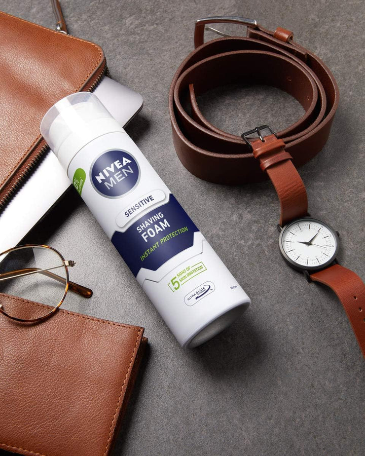 NIVEA Men Shave Foam Sensitive 200ml x 6
