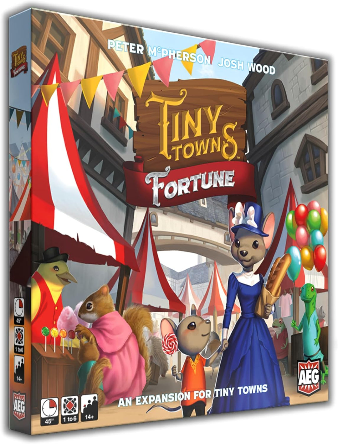 Alderac Entertainment ALD07072 - Tiny Towns: Fortune AEG7072, Fortune