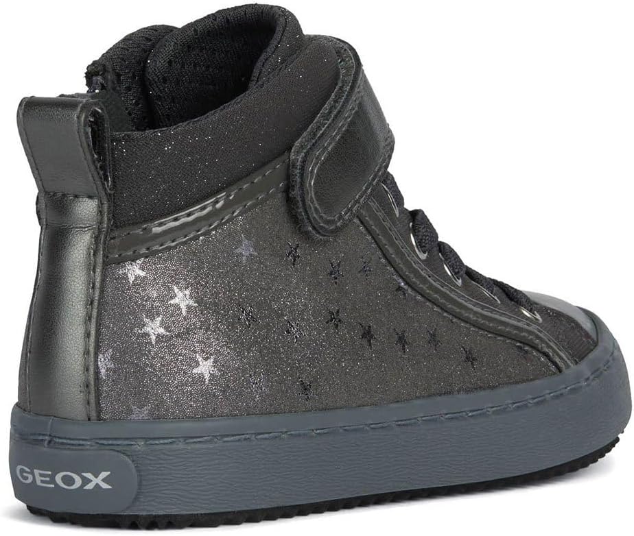 Geox Mädchen J Kalispera Girl ISneakers 24 EU Grau, 24 EU Grau