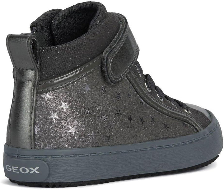 Geox Mädchen J Kalispera Girl ISneakers 24 EU Grau, 24 EU Grau