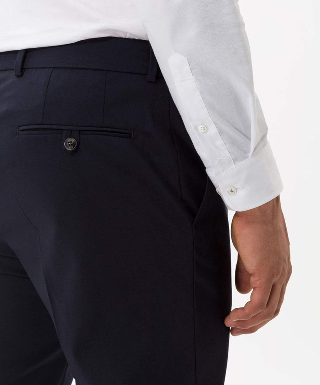 BRAX Regular Fit Hose Enrico Stretch Schurwolle Navy 26 Navy 1, 26 Navy 1