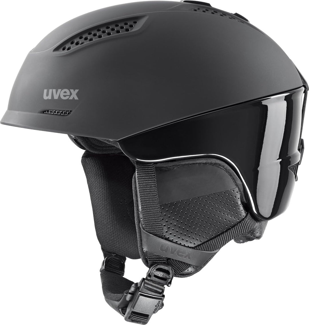 Uvex Unisex-Erwachsene Ultra Pro Skihelm, black mat 55-59 cm