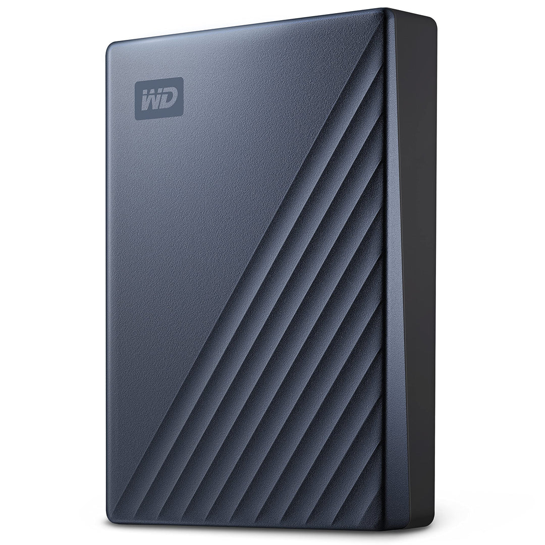 WD My Passport Ultra externe Festplatte 2 TB (mobiler Speicher, Metallgehäuse, herunterladbare Softw