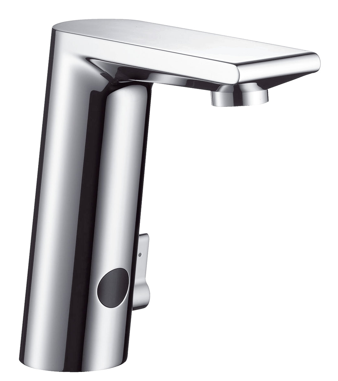 hansgrohe Wasserhahn Metris S Elektronik-Waschtischarmatur, Auslauf Höhe 150mm mit Temperaturregulie