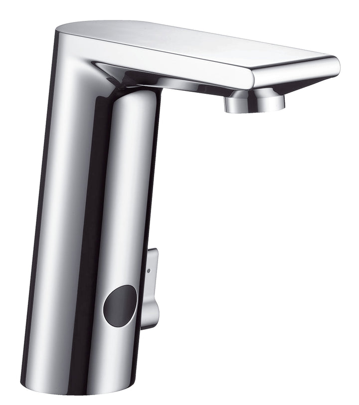 hansgrohe Wasserhahn Metris S Elektronik-Waschtischarmatur, Auslauf Höhe 150mm mit Temperaturregulie