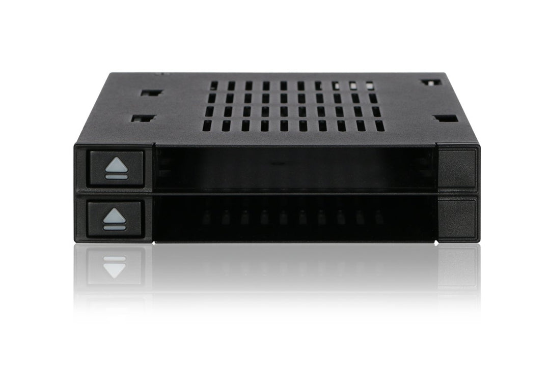 ICY DOCK flexiDOCK MB522SP-B - Dock trägerlos für 2X 2,5 Zoll (6,4cm) SATA SSD/HDD in 1x 3,5 Zoll (8