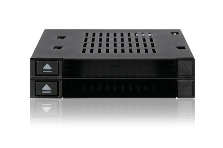 ICY DOCK flexiDOCK MB522SP-B - Dock trägerlos für 2X 2,5 Zoll (6,4cm) SATA SSD/HDD in 1x 3,5 Zoll (8