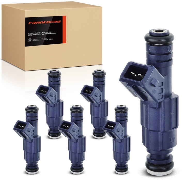 Frankberg 6x Einspritzventil Injektors Kompatibel mit Astra F T92 Omega B V94 Vectra B J96 9-5 YS3E