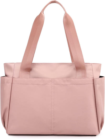 PORRASSO Schultertasche Nylon Handtasche Damen Hobotasche Tote Shopper Henkeltasche für Schule Reise