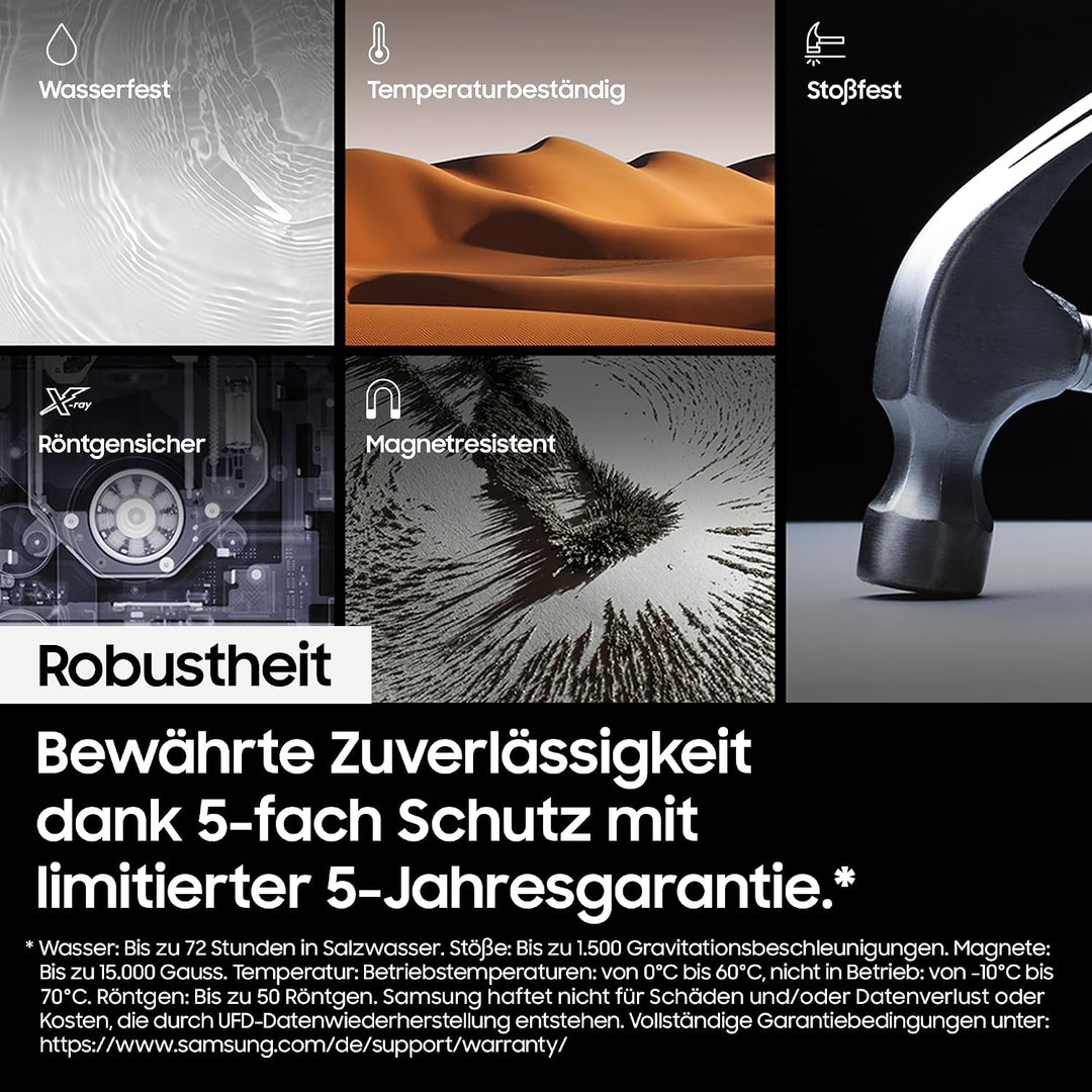Samsung USB-Stick, USB-C, 512 GB, 400 MB/s Lesen, 110 MB/s Schreiben, USB 3.2 Gen1 Flash Drive für N