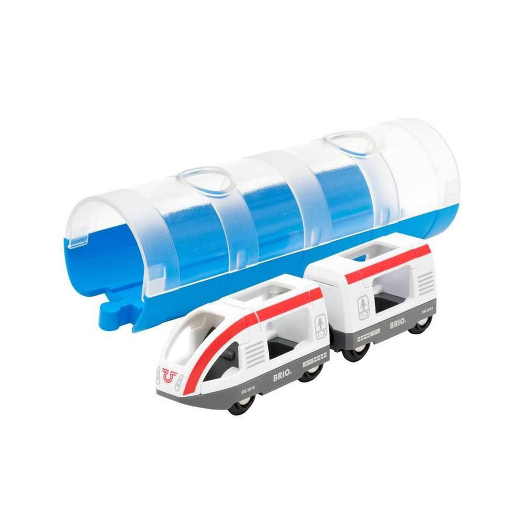 BRIO World 33890 Tunnel Box Reisezug - Zubehör für die BRIO Holzeisenbahn – Empfohlen für Kinder ab