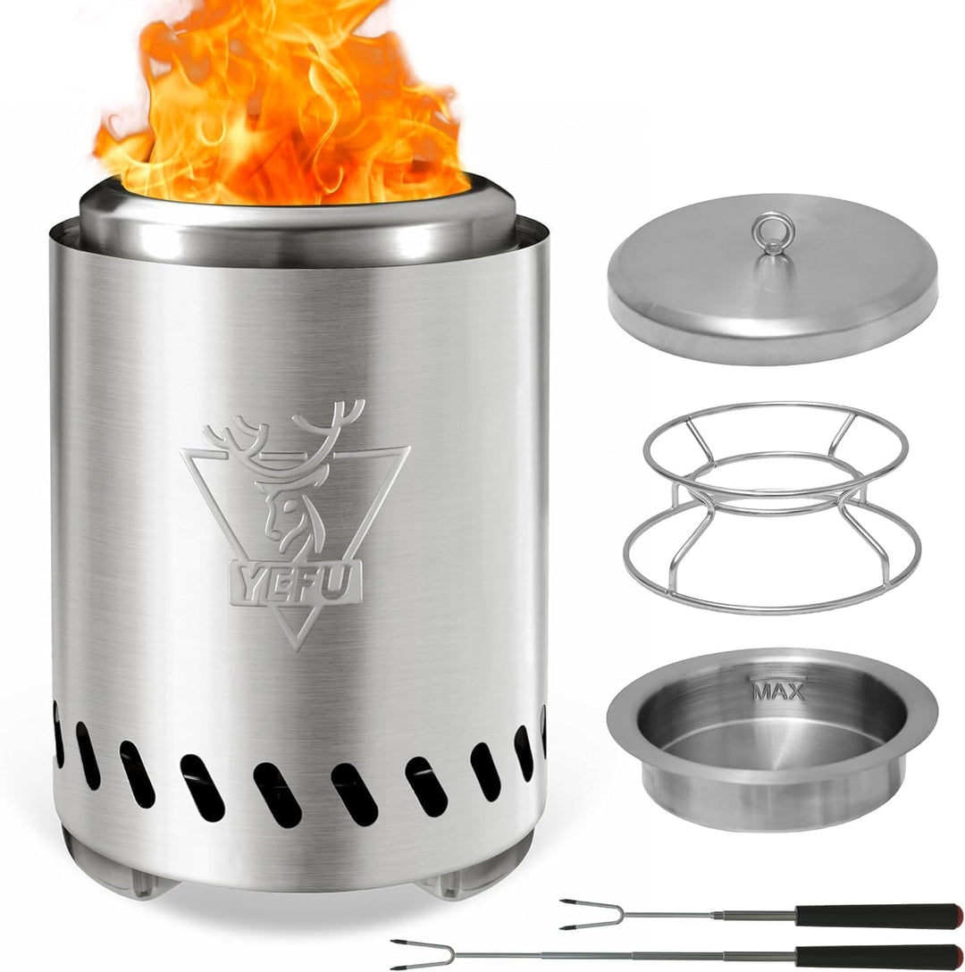 Generic Rauchfreie Feuerstelle Tischplatte Tragbare Feuerstelle Betrieben mit Holzpellets Flüssige B