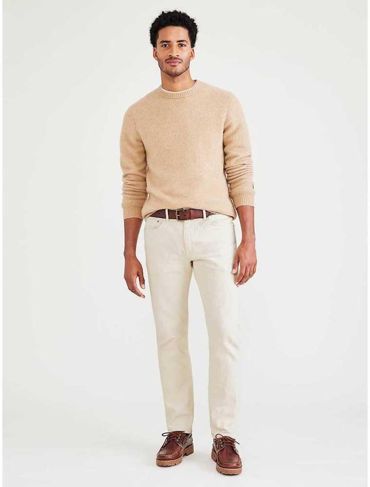 Dockers Herren Smart 360 Flex Jean Cut Slim Hose 29W / 32L White Rigid, 29W / 32L White Rigid