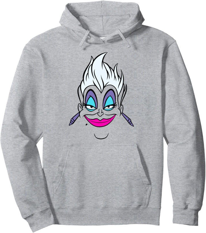 Disney Villains Ursula Big Face Pullover Hoodie