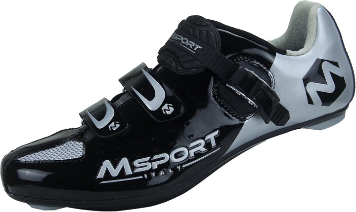 Msport Radfahren Schuhe für Rennrad,Rennradschuhe atmungsaktiv, Fahrradschuhe für Herren/Damen 46 EU