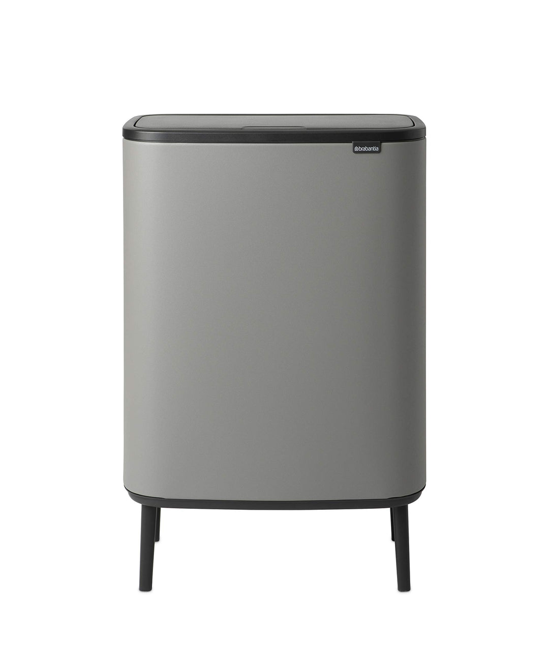 Brabantia Bo Touch Abfalleimer Hi Recycling 2x 30L, Mineralgrau