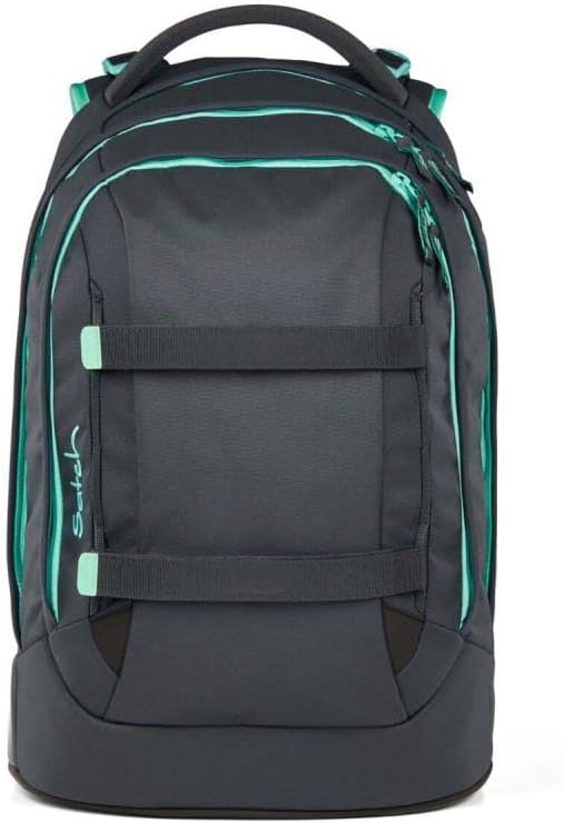 Satch Pack Schulrucksack Set 3tlg. inkl. Schlamperbox und Sportbeutel (Mint Phantom), Mint Phantom