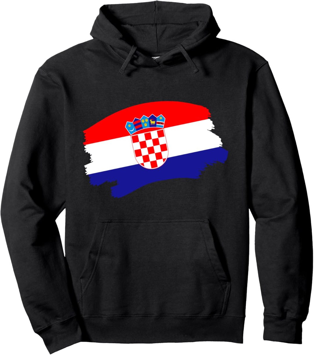 Kroatische Flagge Kroatien Pullover Hoodie