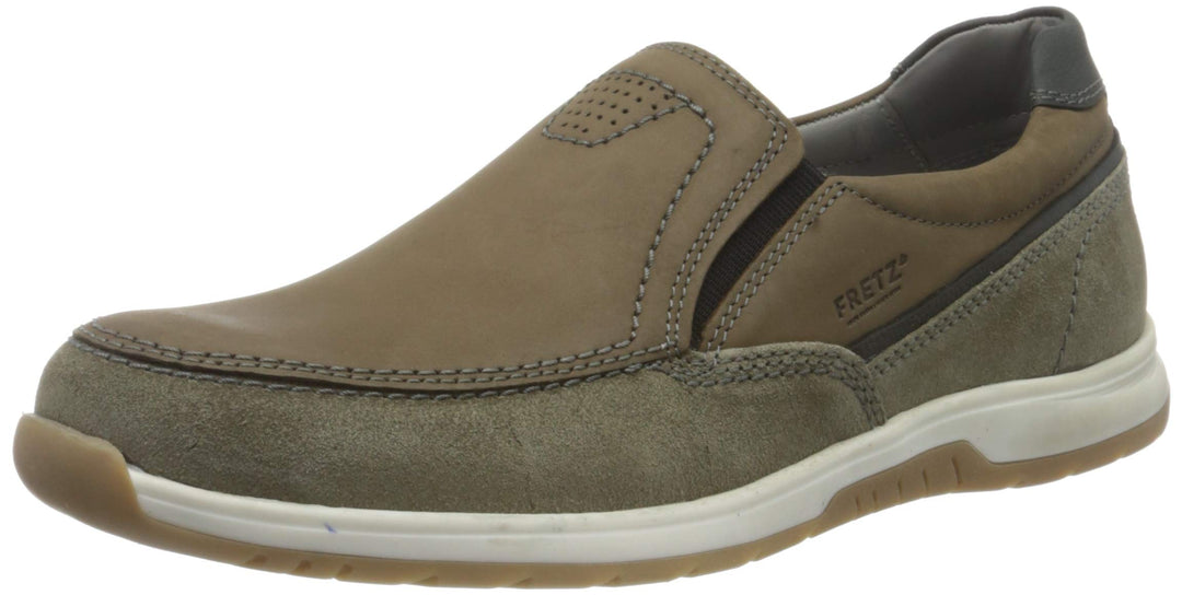 FRETZ men Herren Arezzo Slipper 46 EU Grün Fango 21, 46 EU Grün Fango 21
