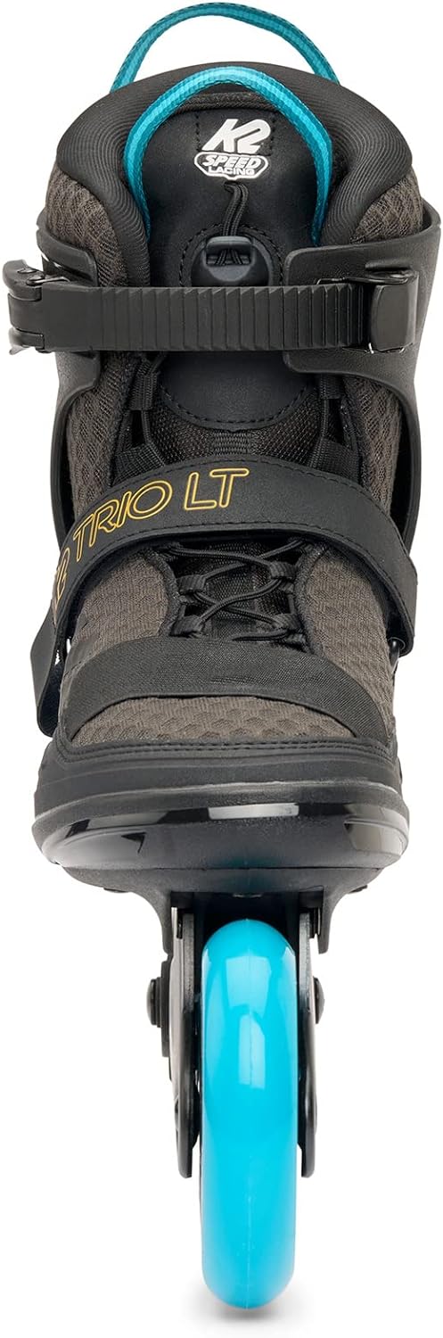 K2 Unisex – Erwachsene Trio Lt 100 Inline Skates EU: 48 (UK: 12 / US: 13) black - blue, EU: 48 (UK:
