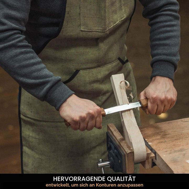 BeaverCraft Zugmesser DK1-11cm gerade Rasur Holzschnitzerei Werkzeuge Holzbearbeitung Handwerkzeug H