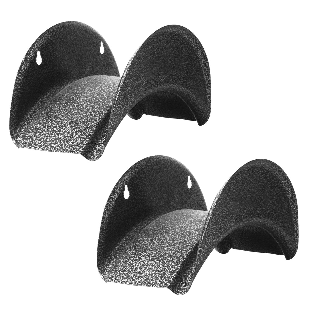 GARTOL Schlauchaufhänger aus Hartstahl, 2Stück Wandhalterung (Gartenschlauchhalter, Autoschlauch und