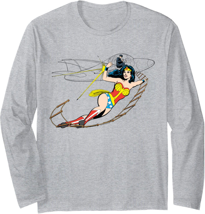 Wonder Woman Invisible Jet Langarmshirt