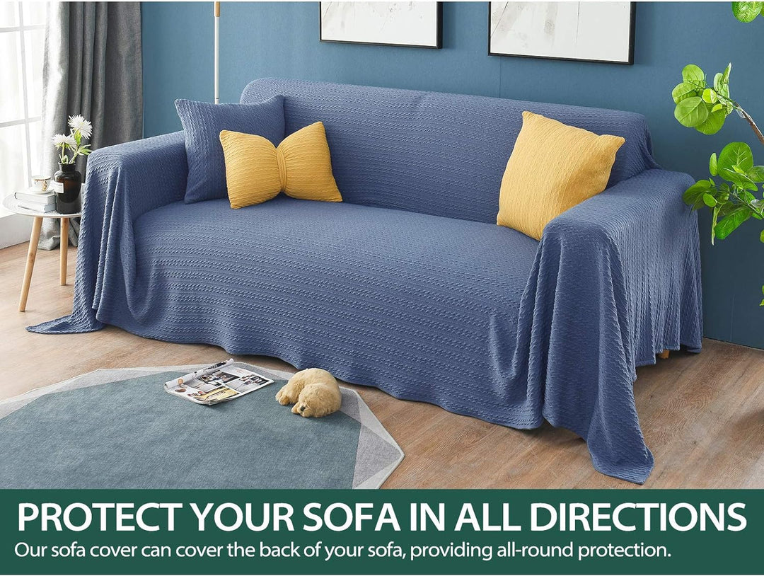 PETCUTE Überwurf Couch Tagesdecke Mehrzweck Sofa Überwurf Dekorative Stuhl Wandteppich Tagesdecke He