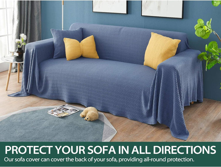 PETCUTE Überwurf Couch Tagesdecke Mehrzweck Sofa Überwurf Dekorative Stuhl Wandteppich Tagesdecke He