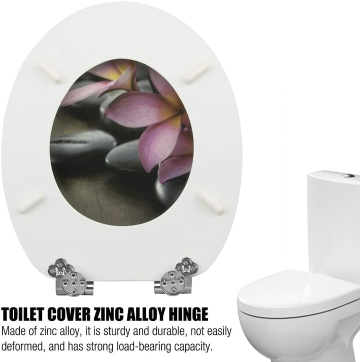 NAVESO Wc Sitz Scharniere Ersatzteile, Toilettendeckel Scharniere mit Absenkautomatik, Scharnier für