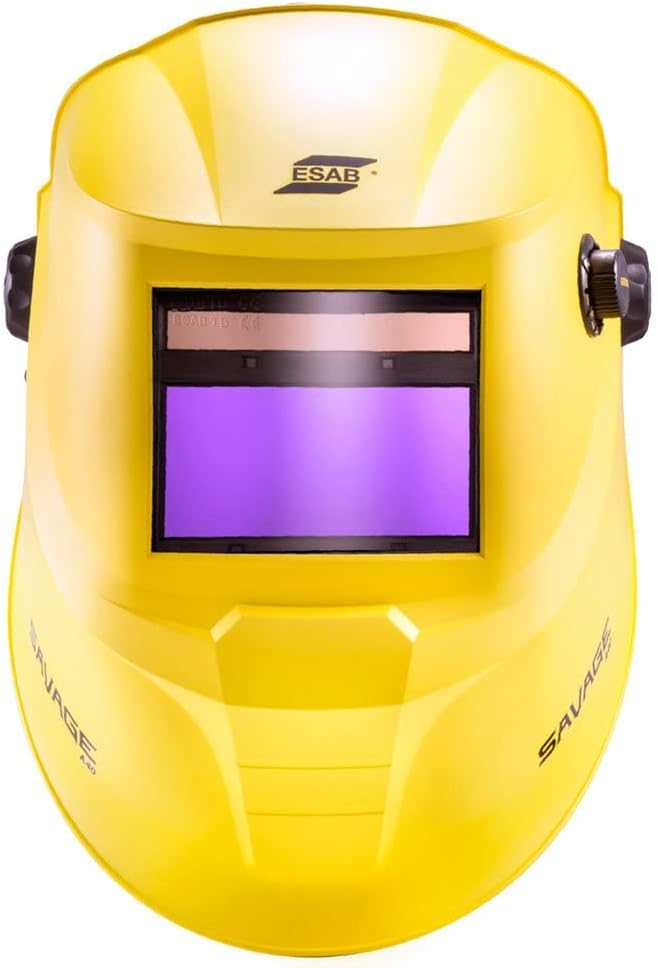 ESAB SAVAGE A40 YELLOW Profi Automatik Schweissmaske 9/13