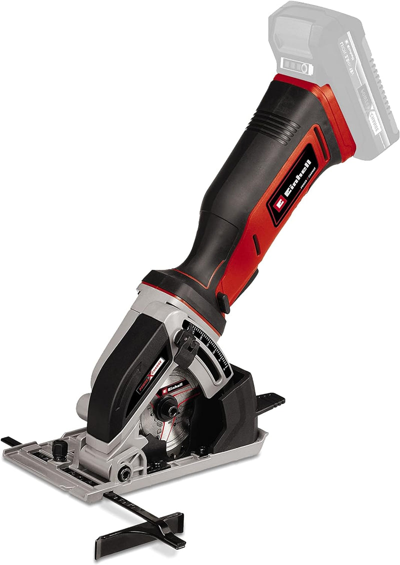 Einhell Akku-Mini-Handkreissäge TE-CS 18/89 Li-Solo Power X-Change (18 V, Li-Ion, 2500 min-1, 28 mm