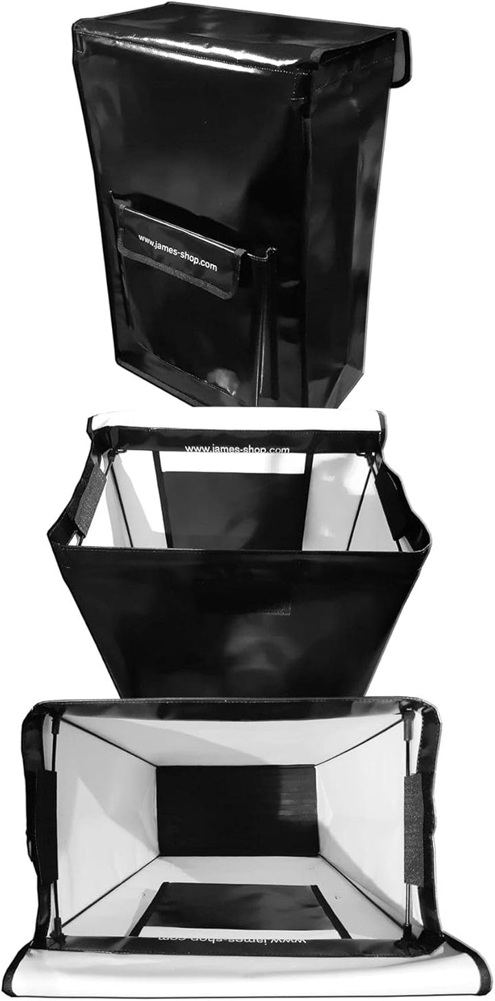 james® Einkaufstwagen Design BLACKY Deluxe, moderner Einkaufstrolley, bunter Lifestyle Trolly, Rollk