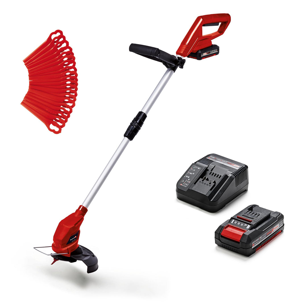 Einhell Akku-Rasentrimmer GC-CT 18/24 Li Power X-Change (18 V, Flowerguard, stufenlos teleskopierbar