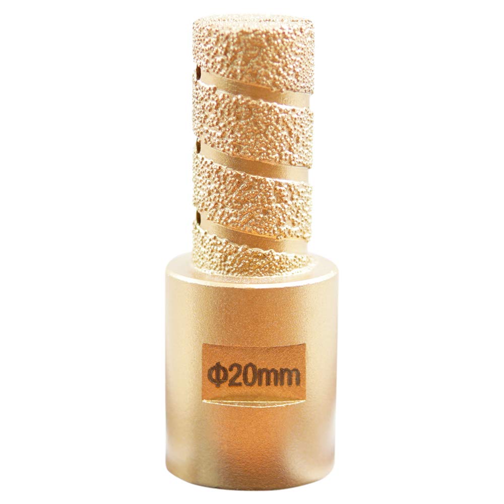 Premium Profi Diamant Fliesenfräser - Vollbohrer, Fliesenbohrer, Trockenbohrer, Fingerfräser Ø 10mm-