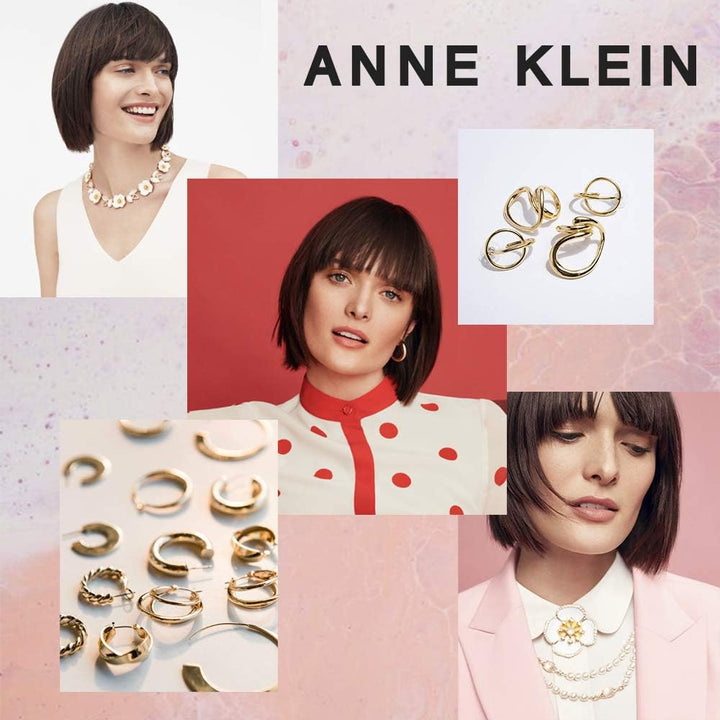 Anne Klein - Basismetall Runder Brilliantschliff Zirkonia