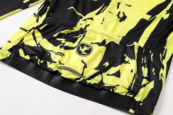 UGLY FROG FBAFu 2025 Langarm, Fahrradbekleidung T Shirt für Männer, Atmungsaktive Cycling Jersey Sch