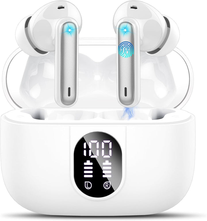 AI Kopfhörer Übersetzer, 3-in-1 Bluetooth 5.3 Echtzeit Sprachübersetzer Kopfhörer mit 164 Sprachen/6